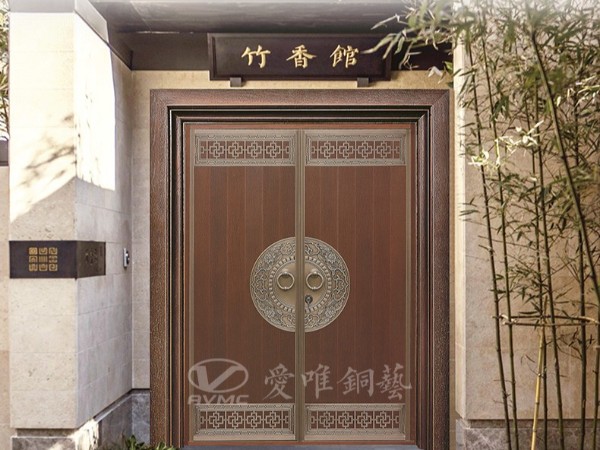 廣東別墅銅門廠家愛(ài)唯銅藝的焊接工藝是質(zhì)量保障